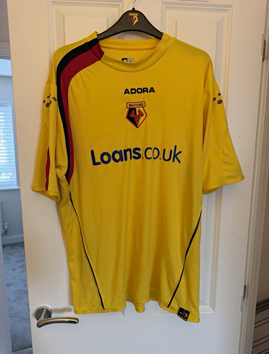 Watford 2005 home shirt - fc,