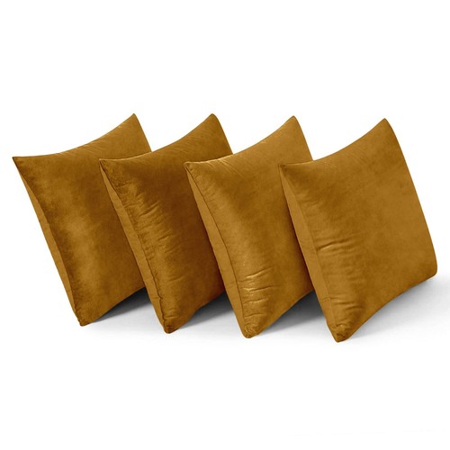 Pack plush velvet cushion - 4,
