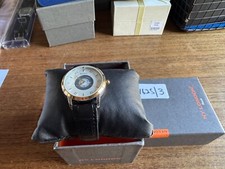 Ladies BADUS Gold Coloured Watch with Black Straps W1625/3