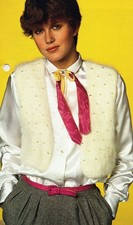 ~ Pingouin Knitting Pattern For Lady's Gorgeous Beaded Bolero ~ 32" ~ 36" ~