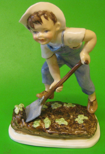 Vintage royal worcester figure - vintage,