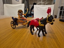 Playmobil History Egyptian Chariot + Horses