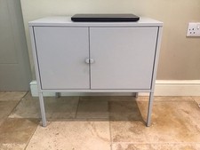 New IKEA Cabinet Cupboard Home Office Storage Living Metal Grey 60x35cm