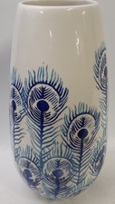 Farval Vase Hand Painted