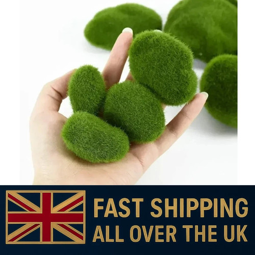 10pcs artificial moss stones - 10pcs,