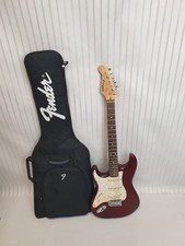 Westfield Electric Guitar With Fender Case ONE CHORD MISSING BROKEN STRING