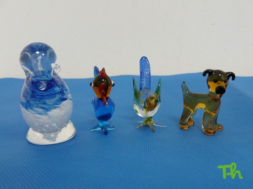 Hand blown glass - glass, animal