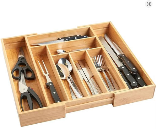 Wooden bamboo cutlery - wooden,