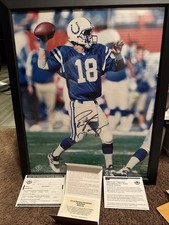 Peyton Manning SIGNED 16x20