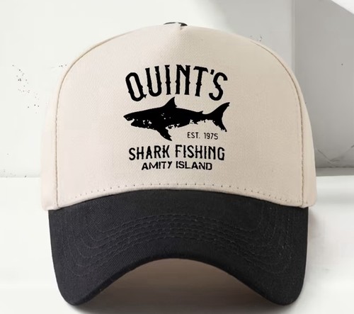 Jaws shark fishing cap with - shark,