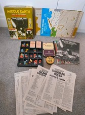 Middle Earth The Ring Trilology Tolkien Board game.Fantasy game 1977. retro