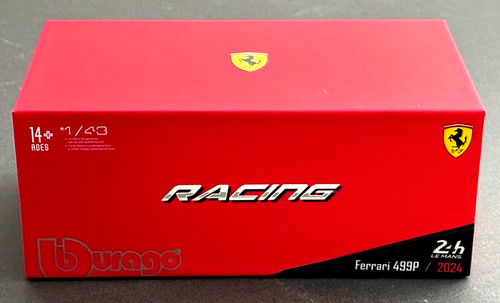 Burago ferrari 499p - 1/43,