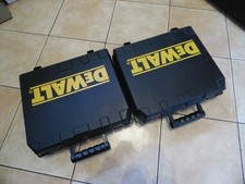 2 x Empty Dewalt Tool Cases/Boxes