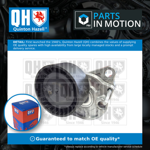 Aux belt tensioner fits - belt,