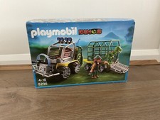 Playmobil 5236 Dinos Transport Vehicle with Baby T-Rex Dinosaur Set Boxed