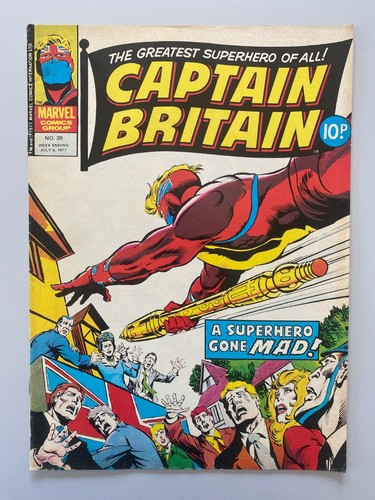 Captain britain comic - comic, july