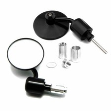 Black motorcycle handle bar - black,
