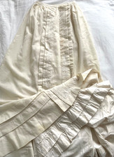 Antique Edwardian Cream Lace