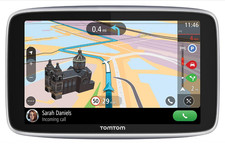 TomTom Car Sat Nav GO Premium 5 Inch, with Live Traffic option and Speed Cams