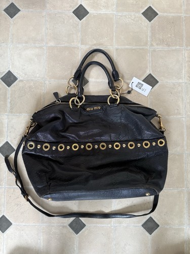 Miu dark brown leather - dark,