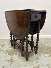 Vintage Oak Drop Leaf Table