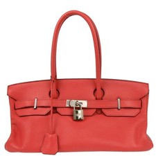 Hermes Bougainvillier Taurillon Clemence JPG Shoulder Birkin Handbag □N 176751