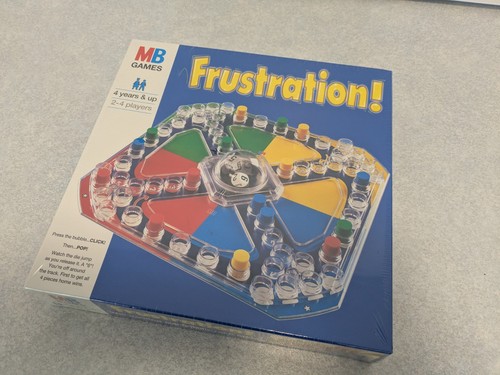 Frustration vintage game - vintage,