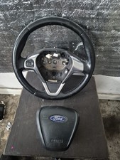 FORD FIESTA MK7.5 2013 LEATHER STEERING WHEEL C1BB-3600-EA3ZHE