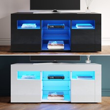 TV Unit Cabinet With LED Light