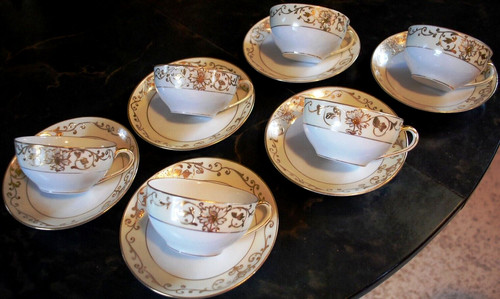 Set antique noritake m - set, 'noritake
