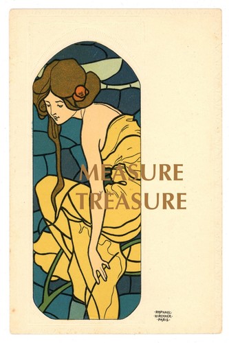 1890 rare raphael kirchner - rare,