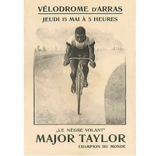 Cycing Poster Major Taylor