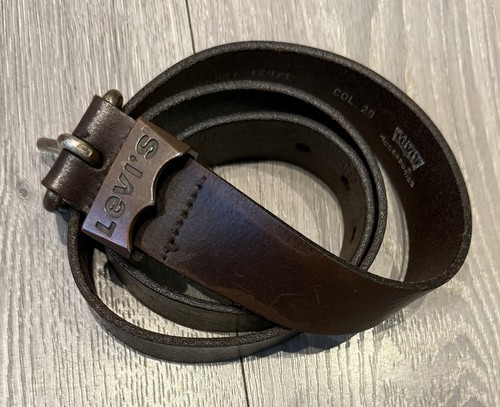 80s vtg levis belt tan - belt, 36
