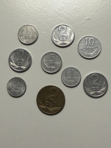 Vintage polish prl coins - vintage,