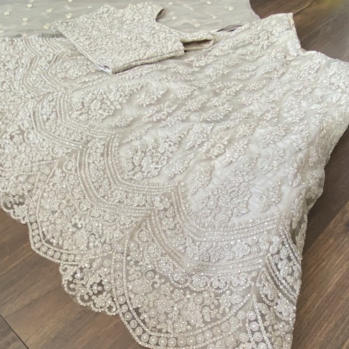 Girls grey embroidered - grey,