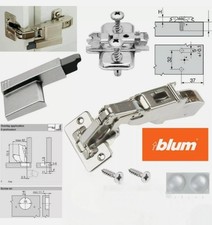 2 x Blum Clip On 170° Soft