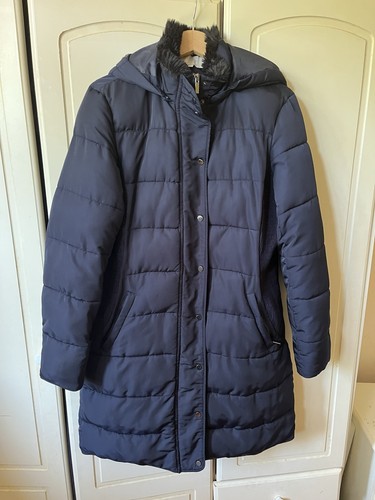 Great hobbs navy puffer coat - hobbs,