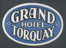 Grand Hotel TORQUAY England -
