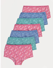 Girls 7 Pack Assorted Knickers