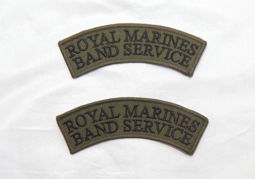 Pair royal marines band - of,