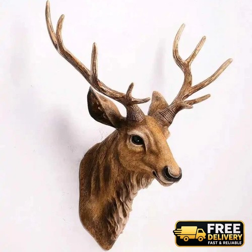 Inch faux deer head - 17,