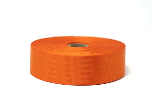 47mm orange seat belt webbing - orange,
