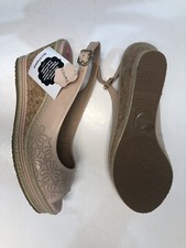 bottero Anabello Nude Heel Sandals shoes Uk 5.5