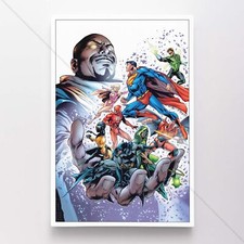 Superman Poster Canvas Comic