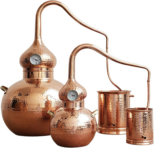 Copper moonshine still - copper,