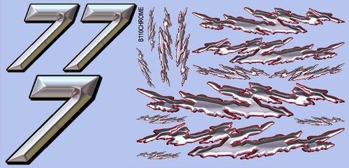 White vinyl chrome bevel - vinyl,