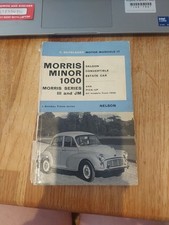 Morris Minor 1000 Saloon Convertible Estate Van & Pick-up Olyslager Motor Manual