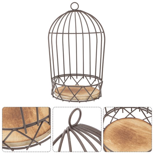 Decorative bird cage tealight - bird,