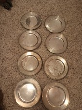 8 Sterling Silver Dishes  /
