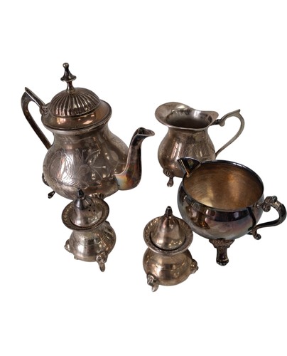 Vintage silver plated tea - silver,